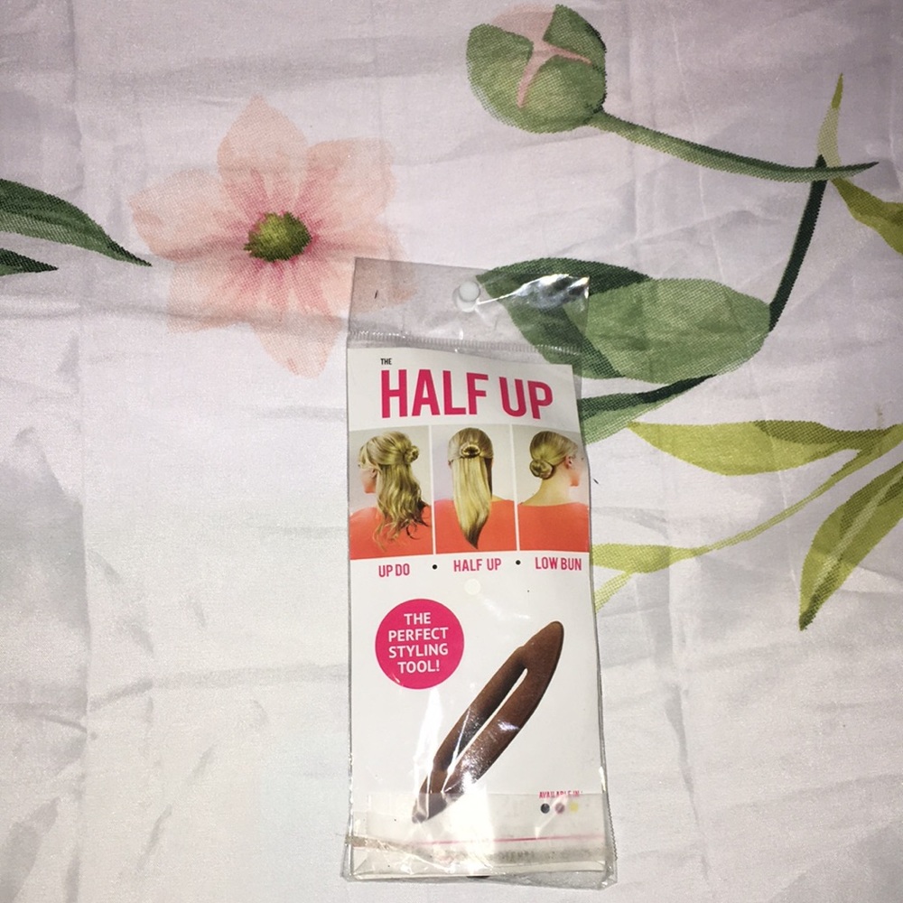 Half up Bun styling tool for hair